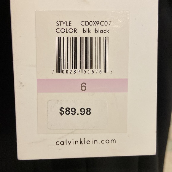 NWT Calvin Klein Sleeveless A-Line Midi Dress - Picture 6 of 6